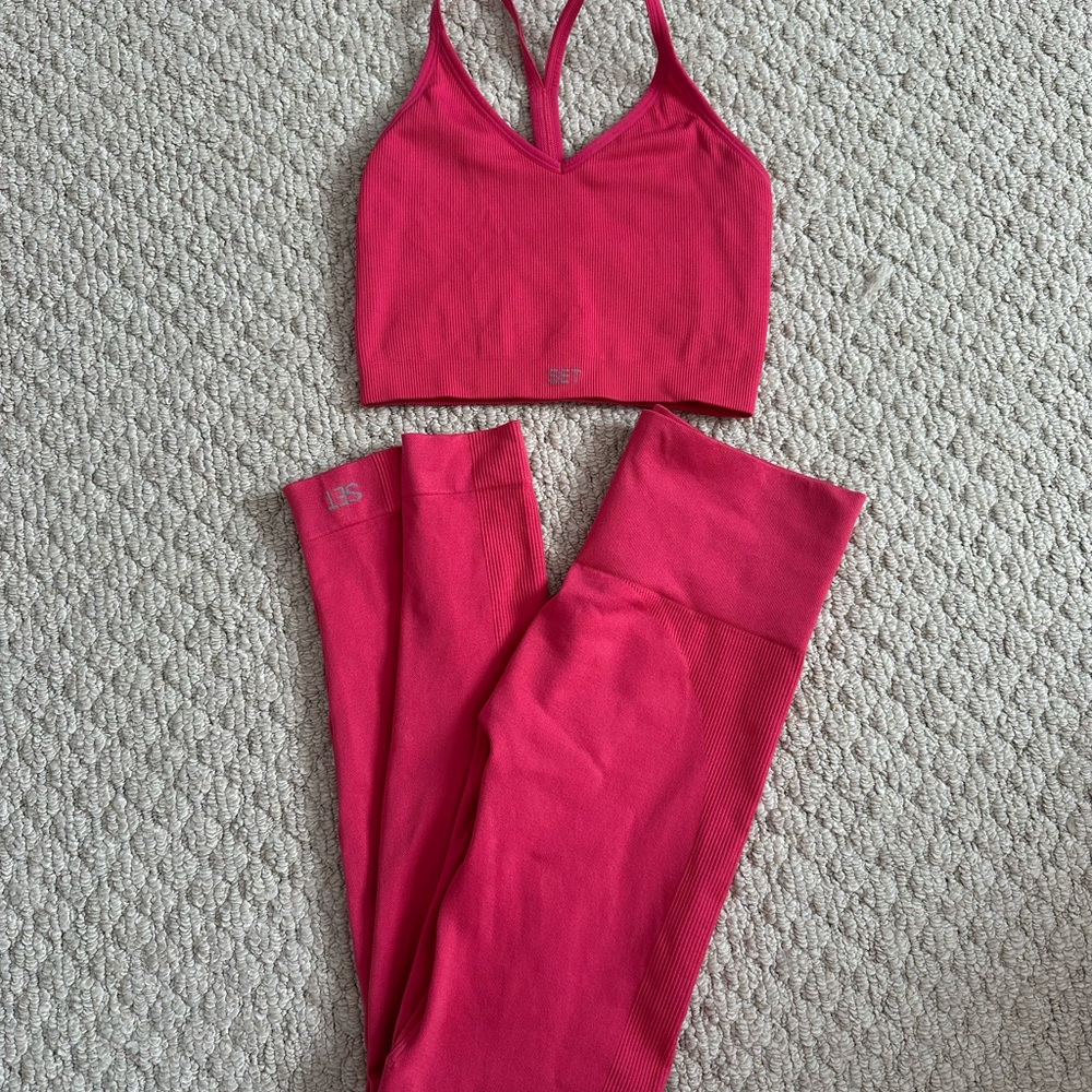SET Active Women's Top in Vibrant Pink
